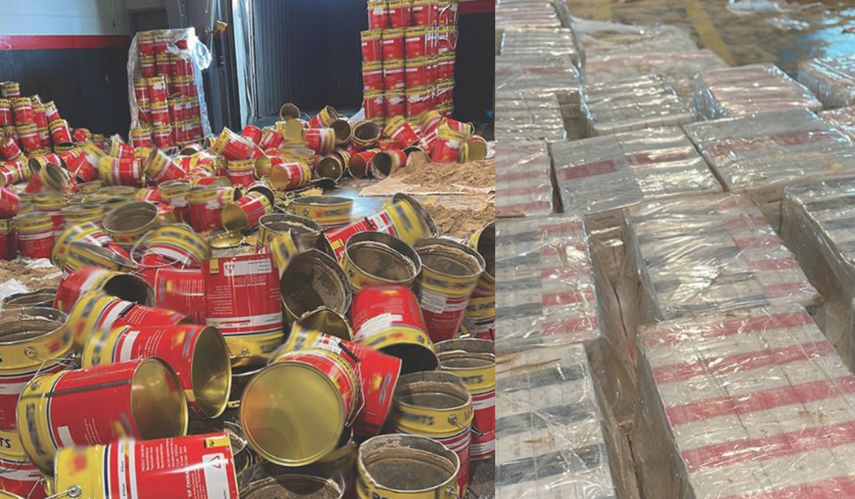 Officials thwart attempt to smuggle 712kgs of banned tobacco & 17500 cigarette packs